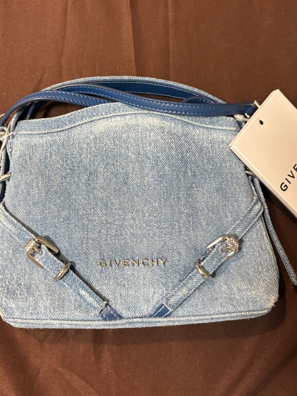 Givenchy Denim Nano Voyou Bag